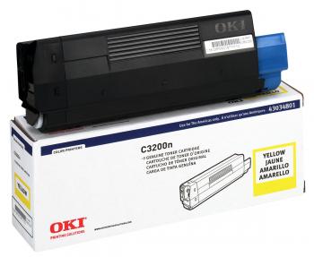 OkiData C3200 Yellow Toner Cartridge