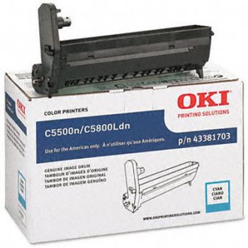 Okidata C5500, C5800 Drum, Cyan
