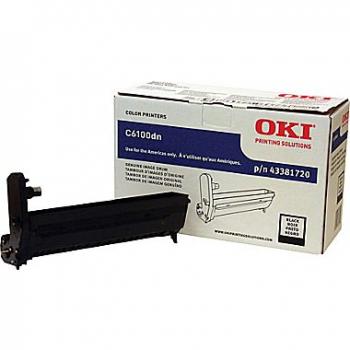 Okidata C6100 Image Drum, Black