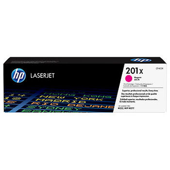 HP 201X - Magenta - original - LaserJet - toner cartridge ( CF403X ) - for Color LaserJet M277dn, M277dw; Color LaserJet Pro M25