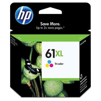 HP # 61XL INK CART., BLACK, 480 PAGES